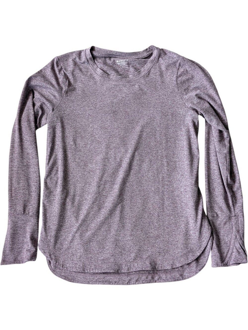 Women's Athleta Longsleeve Top in Lilac Size Large